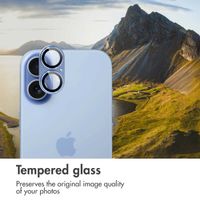 imoshion Camera Protector Glass 2-pack Apple iPhone 17 - Mist Blue