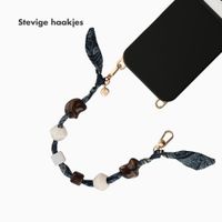 Selencia Satin Stone Polskoord - Blue