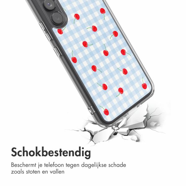 imoshion Design hoesje Samsung Galaxy A54 (5G) - Cherry Check