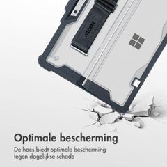 Accezz Rugged case met stand Microsoft Surface Pro 9 / Pro 10 / Pro 11 - Zwart