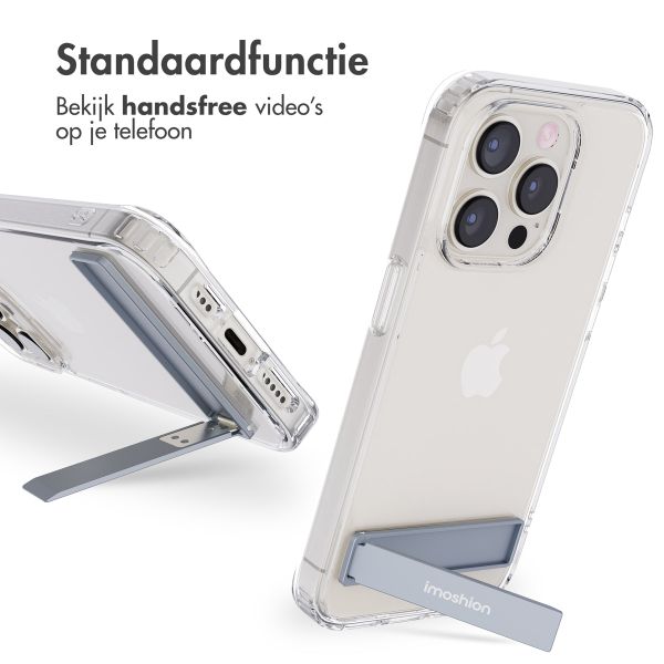 imoshion Stand Backcover iPhone 15 Pro - Transparant