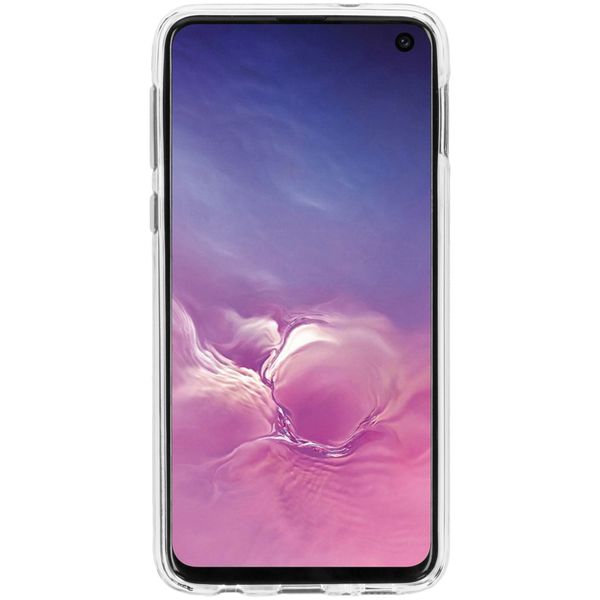 Design Backcover Samsung Galaxy S10e - Grafisch Wit / Koper