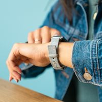 imoshion Nylon bandje Fitbit Versa 2 / Versa Lite - Grijs