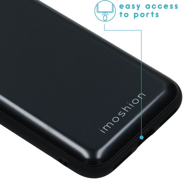imoshion Backcover met pashouder Apple iPhone SE (2022 / 2020) / 8 / 7 - Zwart