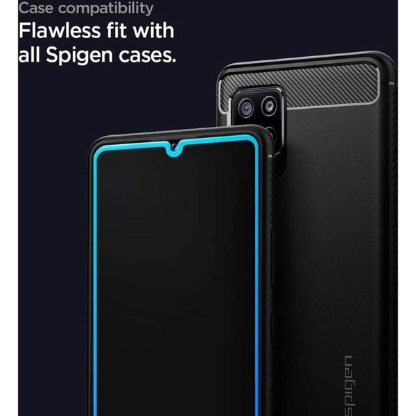 Spigen GLAStR Screenprotector Samsung Galaxy A42 - Zwart