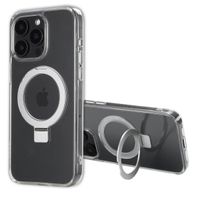 Accezz Ring Stand Backcover met MagSafe Apple iPhone 15 Pro Max - Transparant