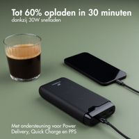 imoshion Powerbank 27.000 mAh - Quick Charge en Power Delivery - Zwart
