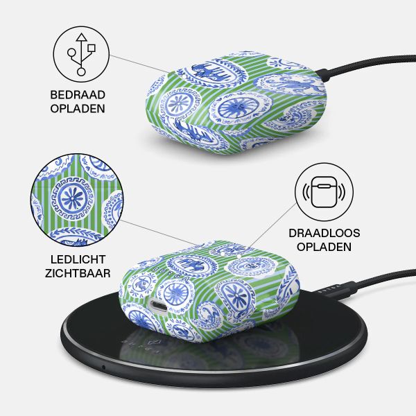 Burga Hardcase  Apple AirPods 1 / 2 - Taverna