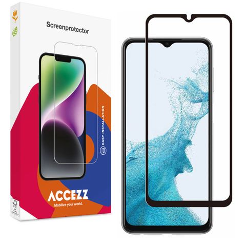 Accezz Gehard Glas Full Cover Screenprotector Samsung Galaxy A23 (5G)