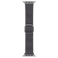 Uniq Aspen Braided bandje Apple Watch Series 1 t/m 11 / SE / Ultra (44/45/46/49 mm) - Granite Grey