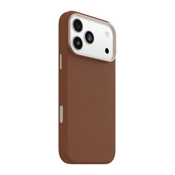 OtterBox Symmetry Cactus leren Backcover met MagSafe Apple iPhone 17 Pro Max - Desert Sadle
