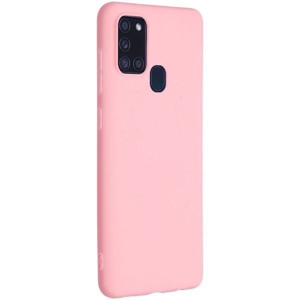 imoshion Color Backcover Samsung Galaxy A21s - Roze