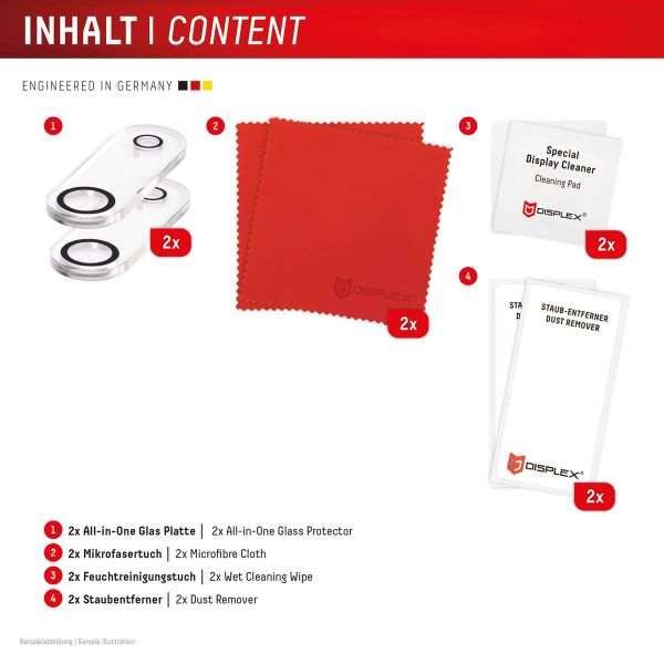 Displex CamGlass All-In-One Camera Protector Apple iPhone Air