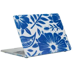 imoshion Design Laptop Cover Apple MacBook Air 15 inch (2023 / 2024 M3 chip / 2025 M4 chip) - Flower Tile