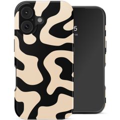 Selencia Vivid Backcover Apple iPhone 17 - Art Wave Black