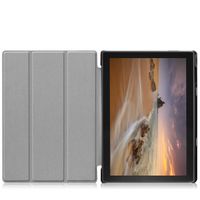 imoshion Trifold Bookcase Lenovo Tab E10 - Grijs