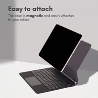 Accezz Magnetic Bluetooth Keyboard Apple iPad Pro 13 (2025) M5 / (2024) M4 - QWERTY / NL - Black