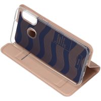 Dux Ducis Slim Softcase Bookcase Samsung Galaxy A20e - Rosé Goud