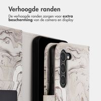 imoshion Design Bookcase Samsung Galaxy S23 - Sandy Marble