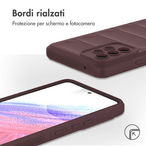 imoshion EasyGrip Backcover Samsung Galaxy A53 - Aubergine
