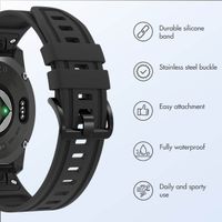 imoshion QuickFit® Line Silicone Band - Garmin QuickFit® 20 mm attachment - Black