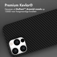 Accezz MagSafe Kevlar Backcover Apple iPhone 15 Pro Max - Zwart