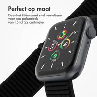 imoshion Nylon⁺ bandje Apple Watch Series 1 t/m 9 / SE (38/40/41 mm) | Series 10 (42 mm) - Zwart