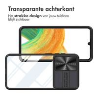 imoshion Camslider Backcover Samsung Galaxy A33 - Zwart