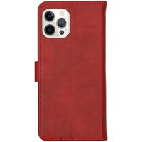 imoshion Luxe Bookcase iPhone 12 Pro Max - Rood