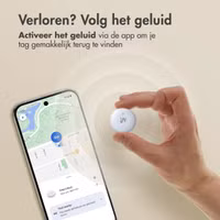 imoshion Wireless Tag - Bluetooth Tracker voor Android - 2 pack - Wit