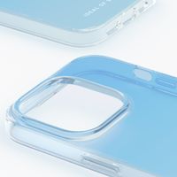 iDeal of Sweden Clear Case iPhone 14 Pro Max - Light Blue