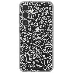 Samsung Originele Keith Haring Mono Plate Galaxy S24 Plus - Black