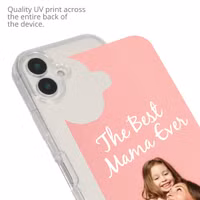 Ontwerp je eigen Clear Case Apple iPhone 16 - Transparant