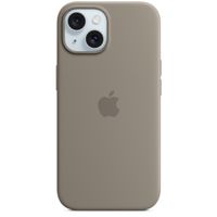 Apple Silicone Backcover MagSafe Apple iPhone 15 - Clay