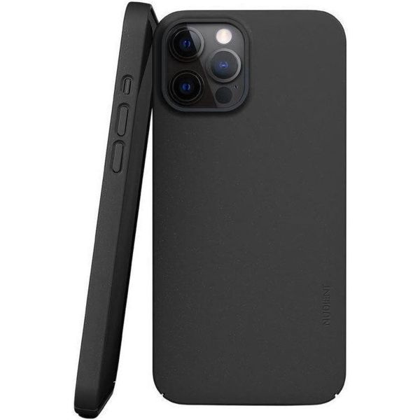 Nudient Thin Case iPhone 12 (Pro) - Ink Black