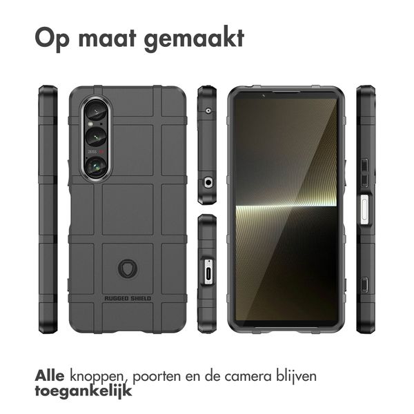 imoshion Rugged Shield Backcover Sony Xperia 1 VI - Zwart