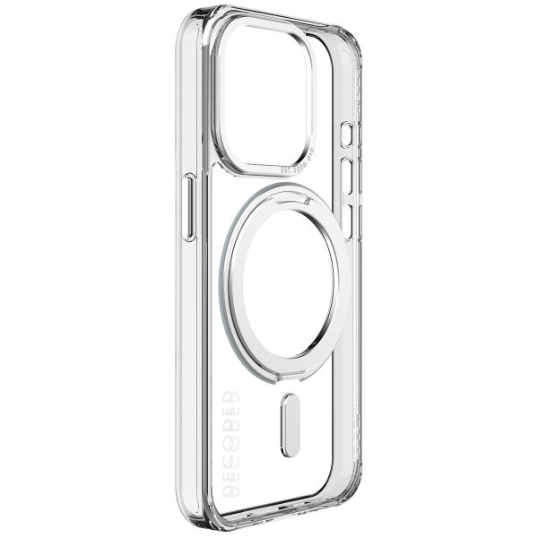 Decoded Clear Stand Backcover MagSafe iPhone 15 Pro - Transparant