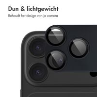 imoshion Camera Protector Glas 2 Pack voor de Apple iPhone 18 Pro - Black