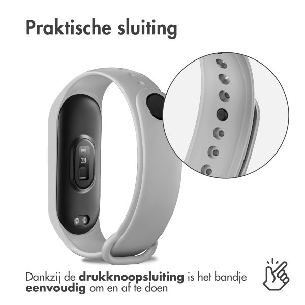 imoshion Siliconen bandje Xiaomi Mi Band 7 - Grijs