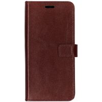 Valenta Leather Bookcase Samsung Galaxy A9 (2018) - Bruin