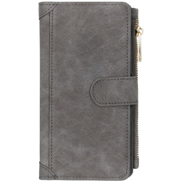 Luxe Portemonnee Samsung Galaxy A50 / A30s - Grijs