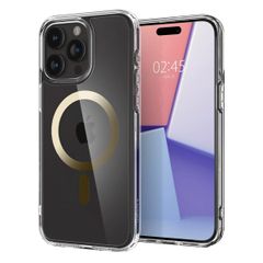 Spigen Ultra Hybrid Backcover MagSafe Apple iPhone 15 Pro - Goud