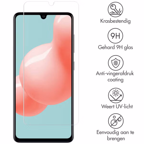 Selencia Gehard Glas Screenprotector Samsung Galaxy A41