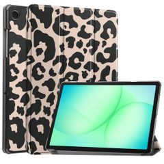 imoshion Design Trifold Bookcase Samsung Galaxy Tab A11 Plus - Leopard