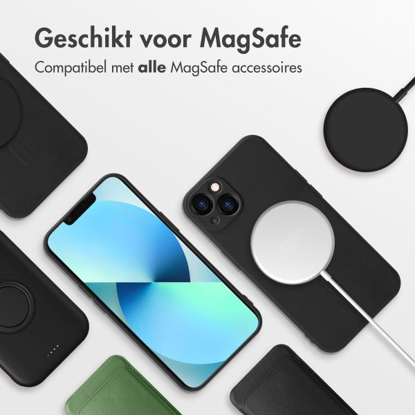 imoshion Color Backcover met MagSafe Apple iPhone 13 - Zwart