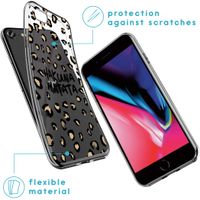 imoshion Design hoesje iPhone SE (2022 / 2020) / 8 / 7 / 6s - Luipaard