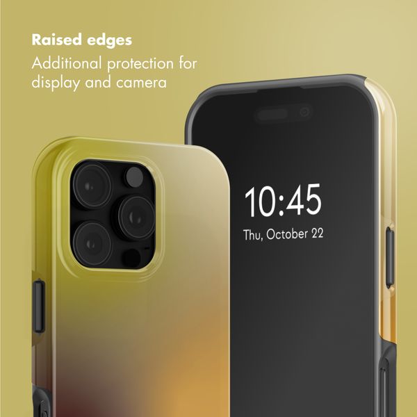 Selencia Vivid Back Cover with MagSafe Apple iPhone 16 Pro Max - Gradient Olive Dust