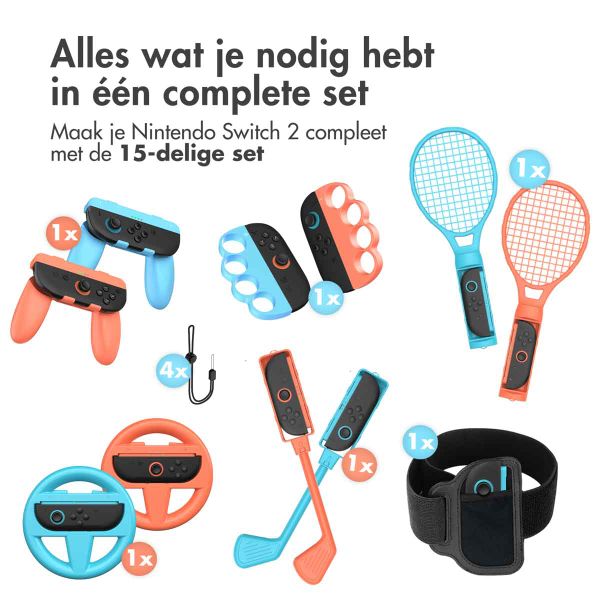 imoshion Nintendo Switch 2 set - 15-delige accessoires set voor de Nintendo Switch 2