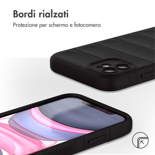 imoshion EasyGrip Backcover Apple iPhone 11 - Zwart