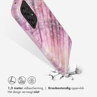 Selencia Aurora Fashion Backcover Samsung Galaxy A53 - Duurzaam hoesje - 100% gerecycled - Ocean Shell Purple